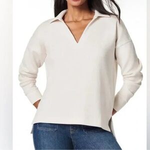 Spanx AirEssentials Polo Top Size: XL